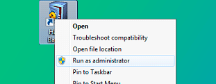 Run as Administrator in Windows Run as Administrator in Windows