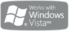 Handy Backup works with Windows Vista! Works with Windows Vista logo