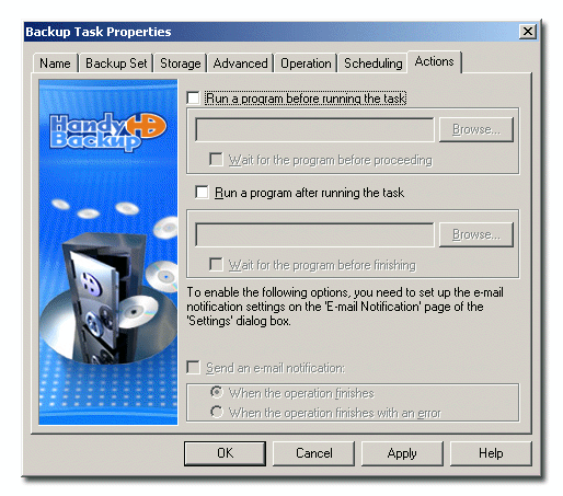 Enabling Pre- Post- Actions
