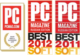 Awards by PC Mag
