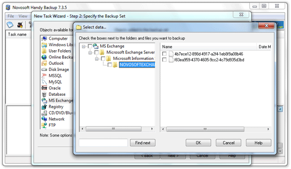 Handy Backup 7.3.5 full Handy Backup full screenshot