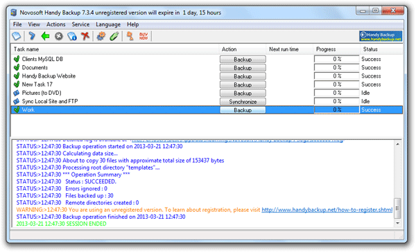 Handy Backup Home Professional 7.3.4 full Handy Backup Home Professional 7.3.4 full