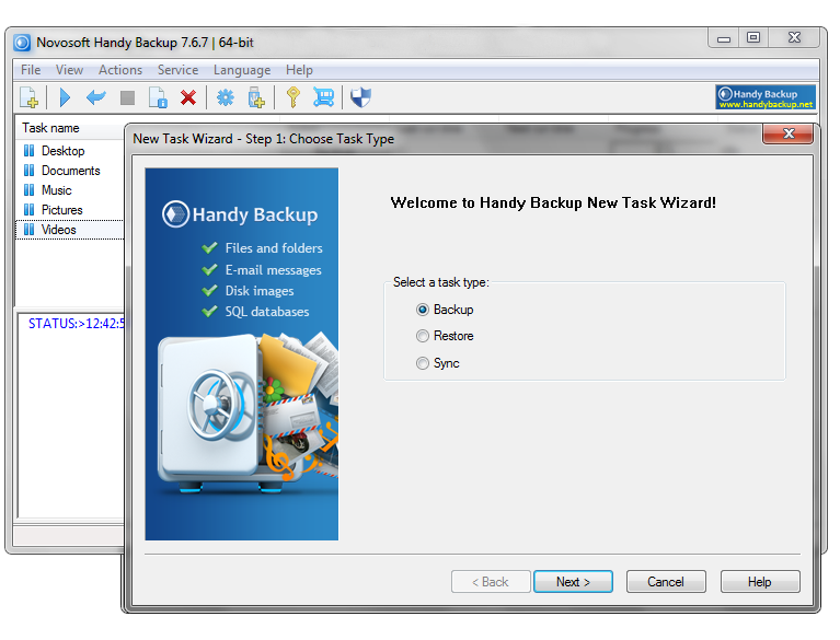 Handy Backup Home Professional