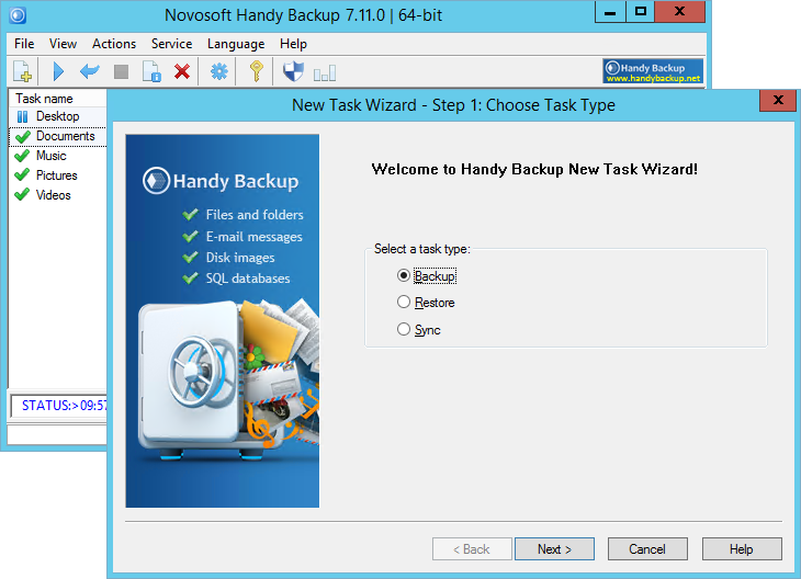 Handy Backup Server Network 7.11.0 Handy Backup Server Network 7.11.0