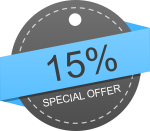 15% - Special discounts are offered to government, academic, non-profit entities