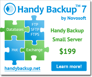 Handy Backup Small Server 7 download