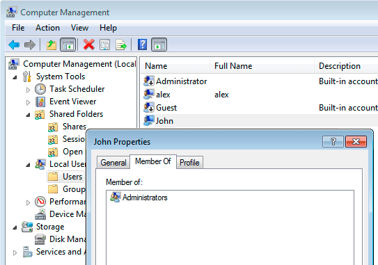 Administrator Privileges in Windows