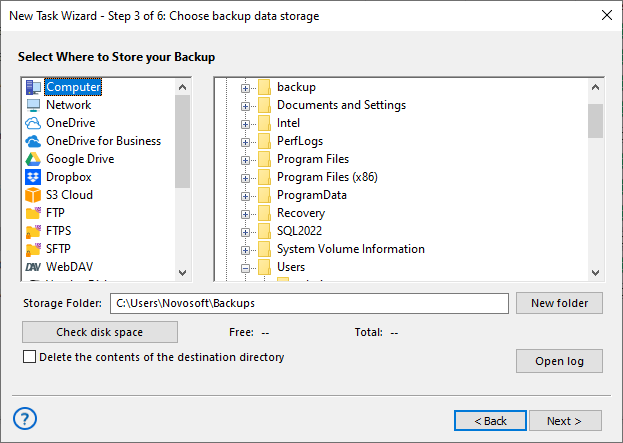 Computer backup plugin Computer backup plugin