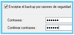 Handy Backup encryption algorithm