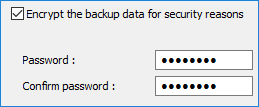 Backup encryption
