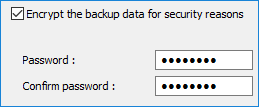 Handy Backup encryption algorithm