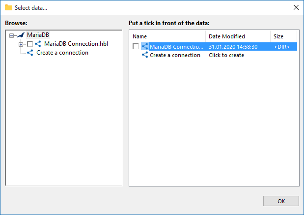 MariaDB Backup Configuration