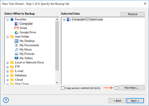 Music File Filtering