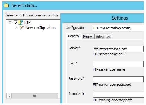 Prestashop Backup Settings Prestashop Backup Settings
