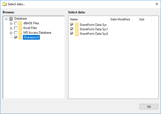 Sharepoint backup using Database plug-in