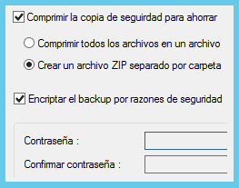 Backup con Cifrado y Compresión