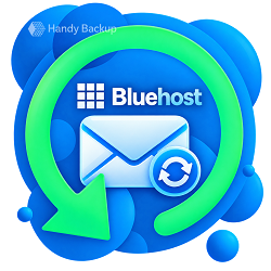 Bluehost email backup