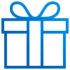 Gift box icon