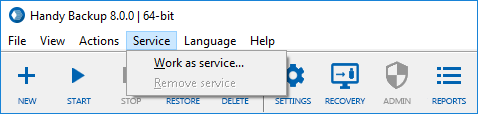 Run as Windows Service Run as Windows Service