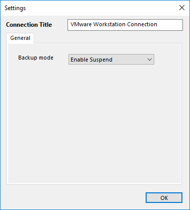 VMware workstation configuration
