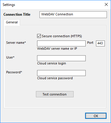 WebDAV Configuration