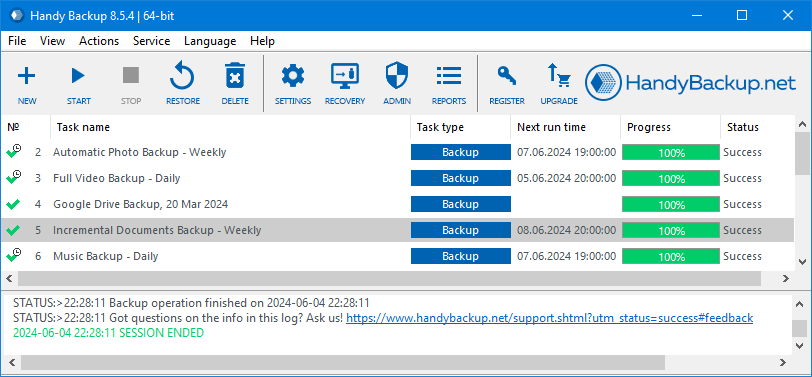 Laptop Backup Software