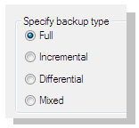Backup Types